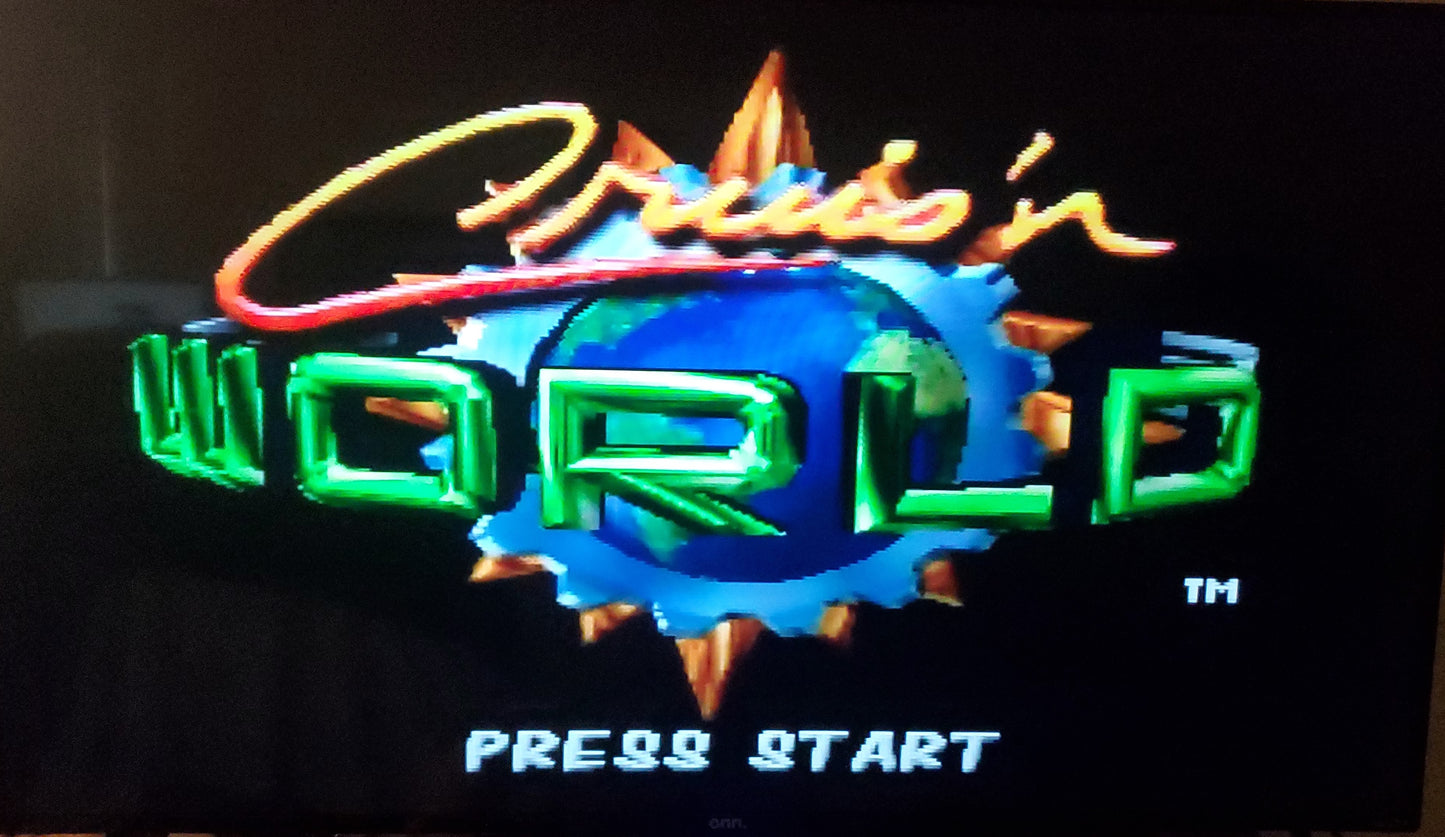 Cruis'n World N64 Nintendo 64 Video Game Cartridge 1998