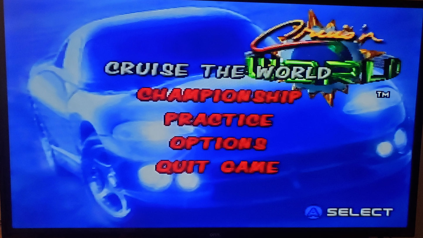 Cruis'n World N64 Nintendo 64 Video Game Cartridge 1998