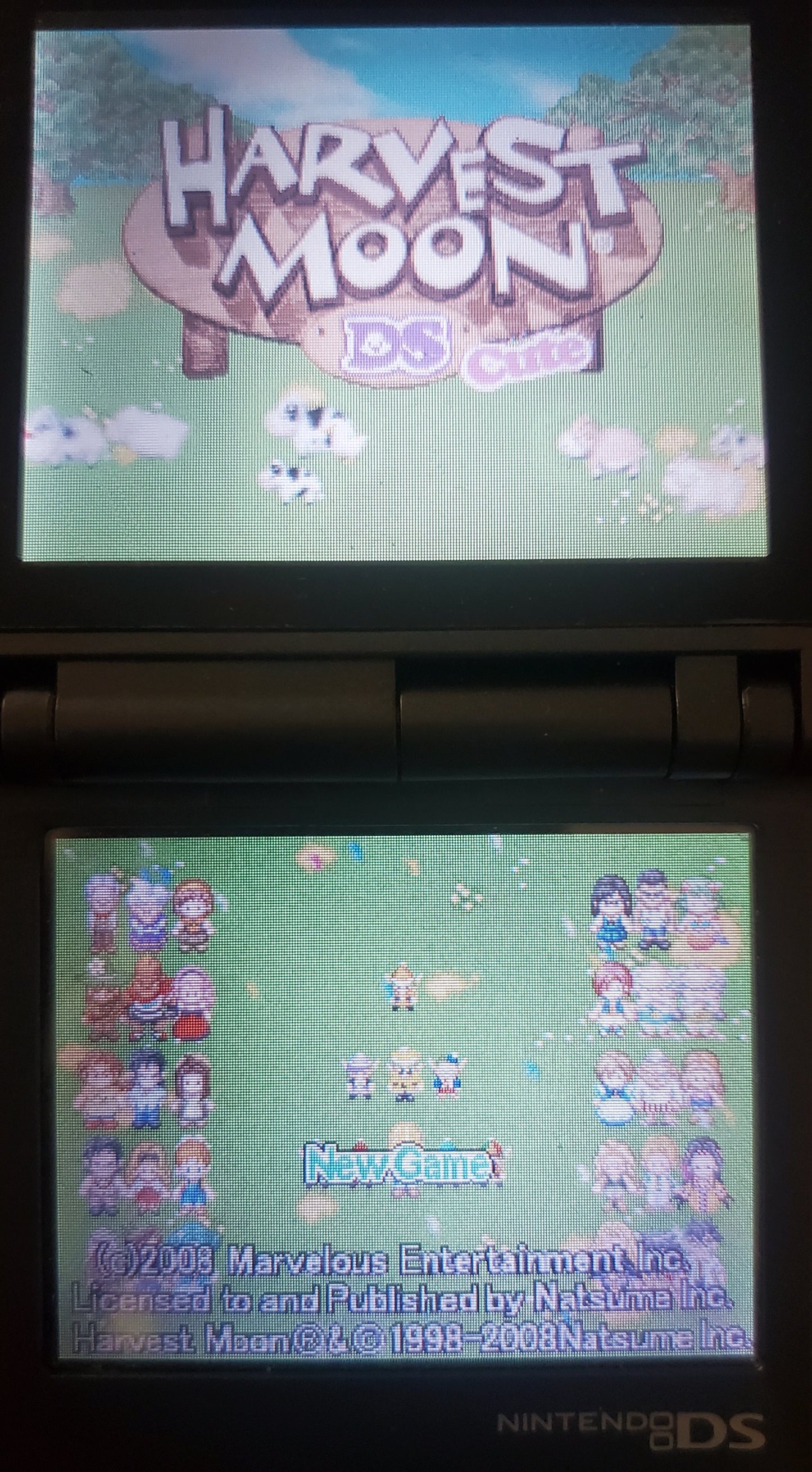 Harvest Moon DS Cute Video Game Nintendo DS 2008