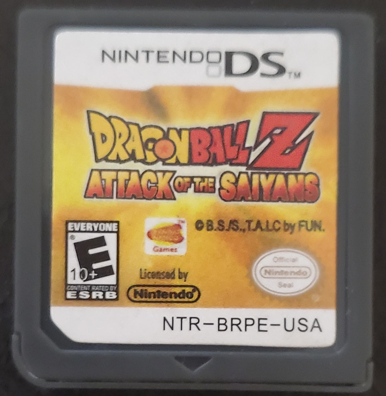 Dragon Ball Z Attack of the Saiyans Video Game Nintendo DS 2009