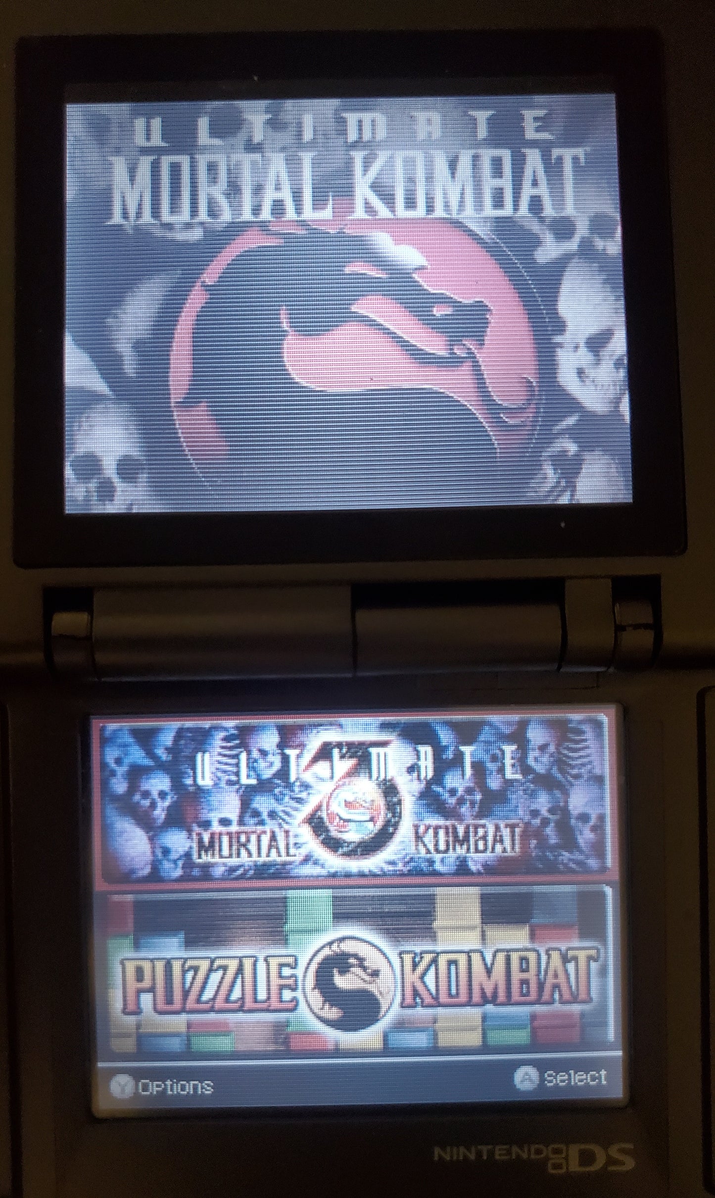 Ultimate Mortal Kombat Video Game Nintendo DS