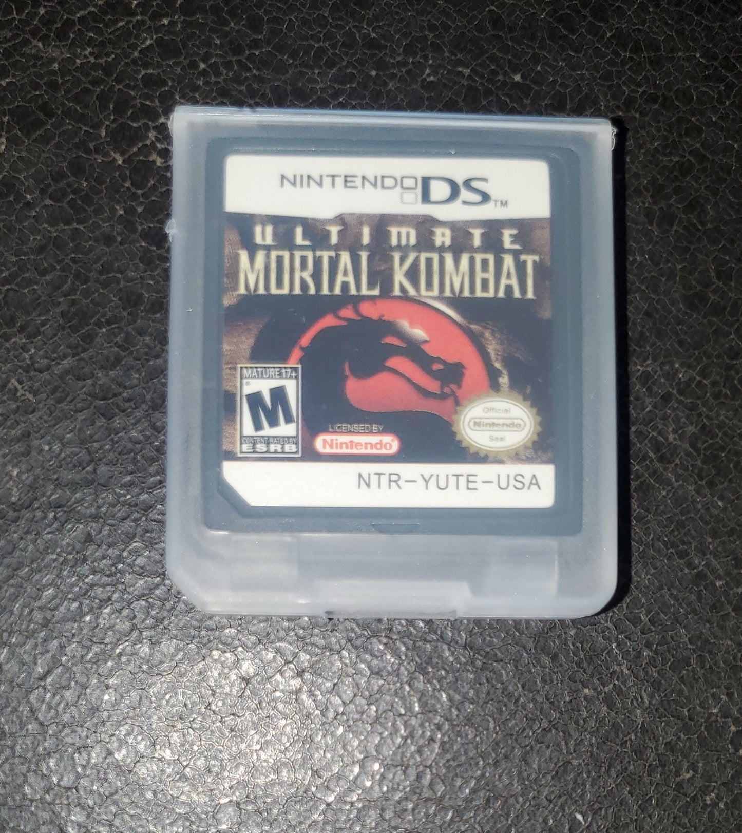 Ultimate Mortal Kombat Video Game Nintendo DS