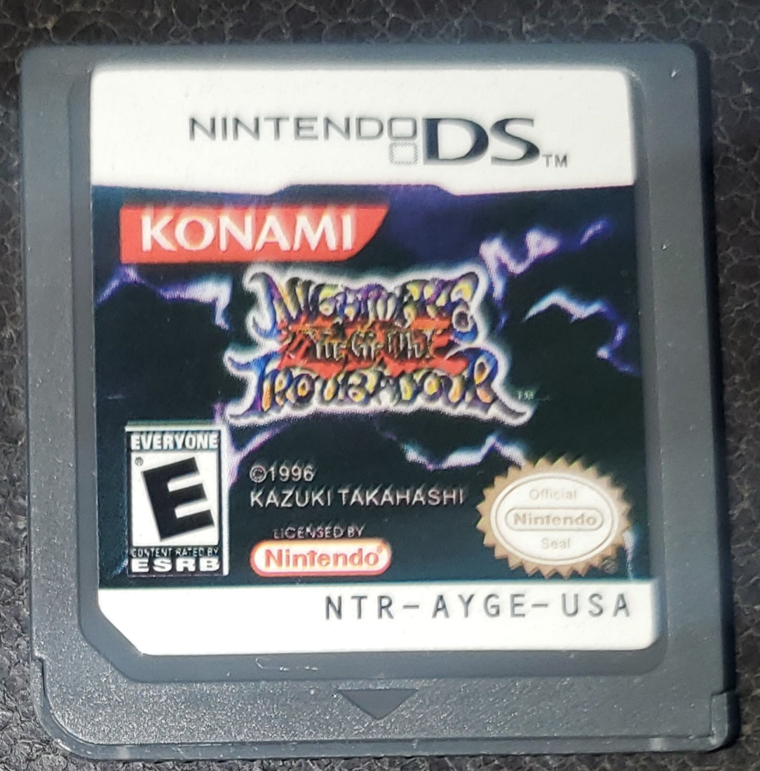 Yu-Gi-Oh Nightmare Troubadour Video Game Nintendo DS