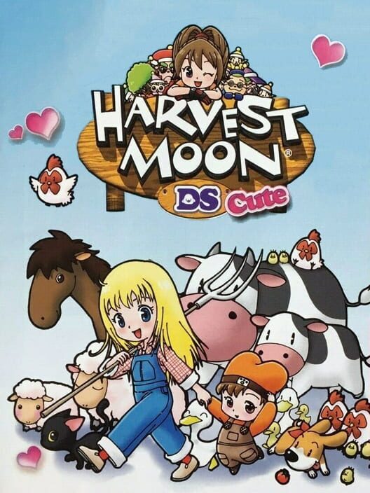 Harvest Moon DS Cute Video Game Nintendo DS 2008