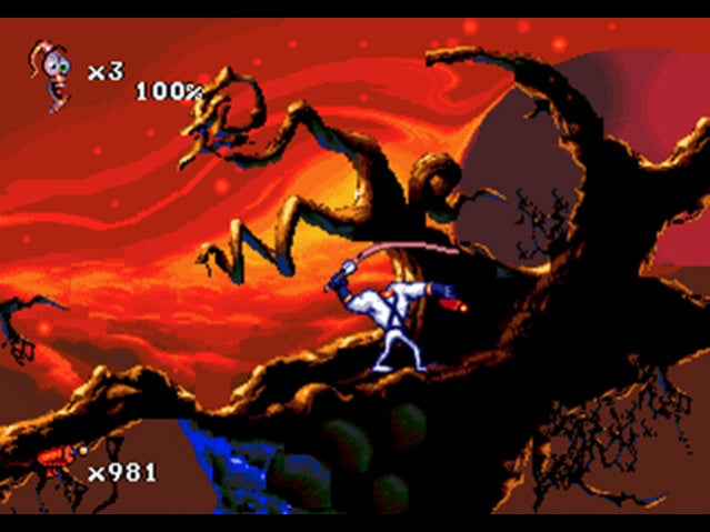 Eathworm Jim 2 SNES Video Game Cartridge Super Nintendo