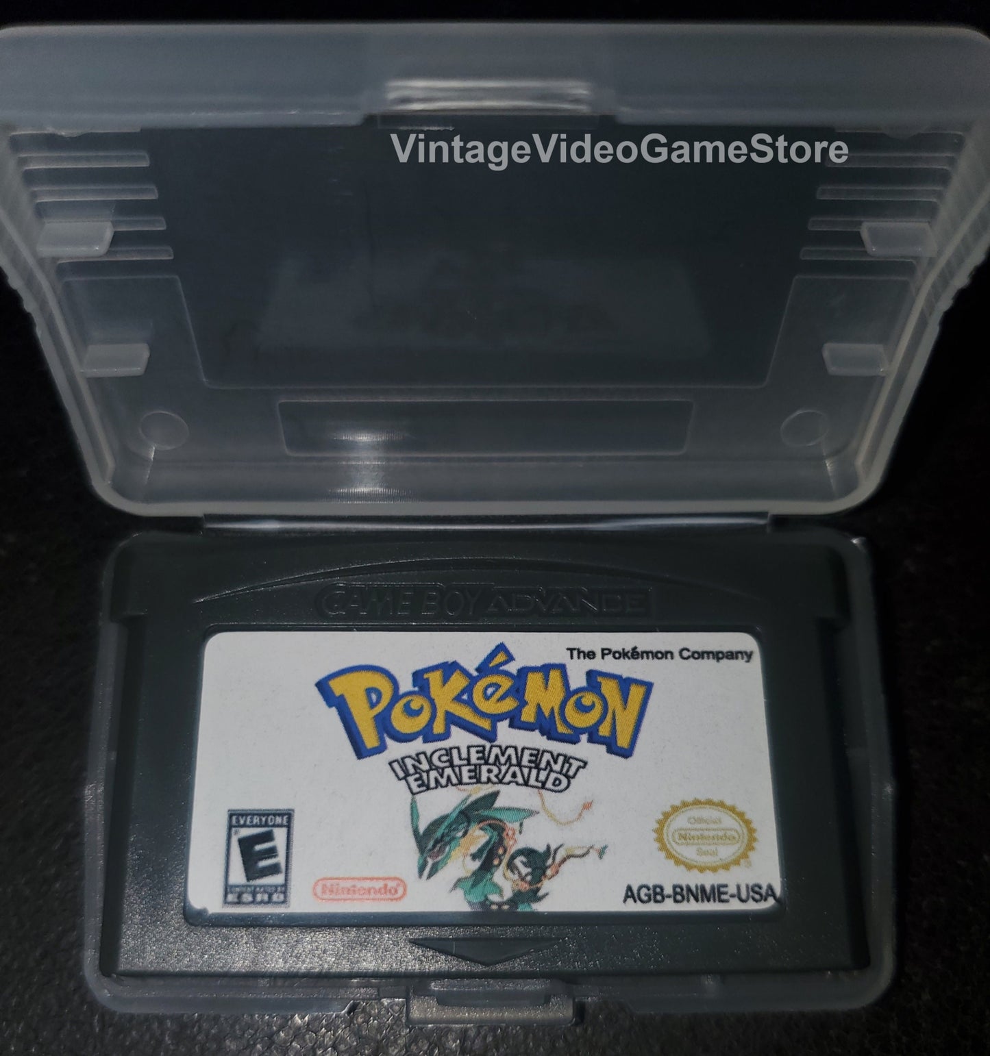Pokemon Inclement Emerald GBA ROM Hack Video Game Cartridge Custom Gameboy Advance