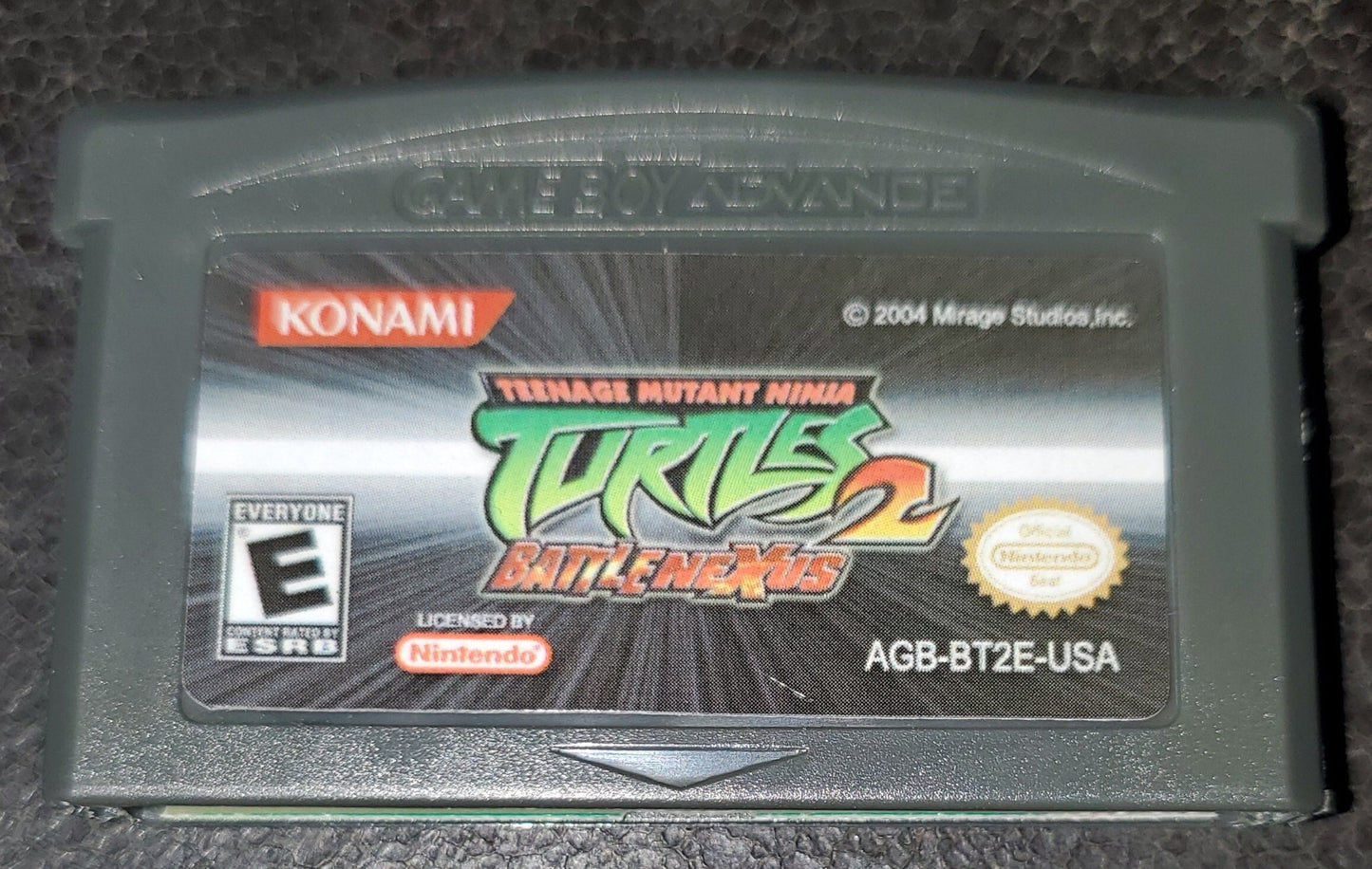 TMNT 2 Battle Nexus GBA Nintendo Video Game Boy Advance Ninja Turtles