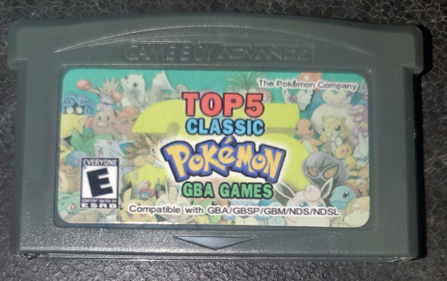 Pokemon 5 in 1 GBA Video Game Cartridge GameBoy Advance