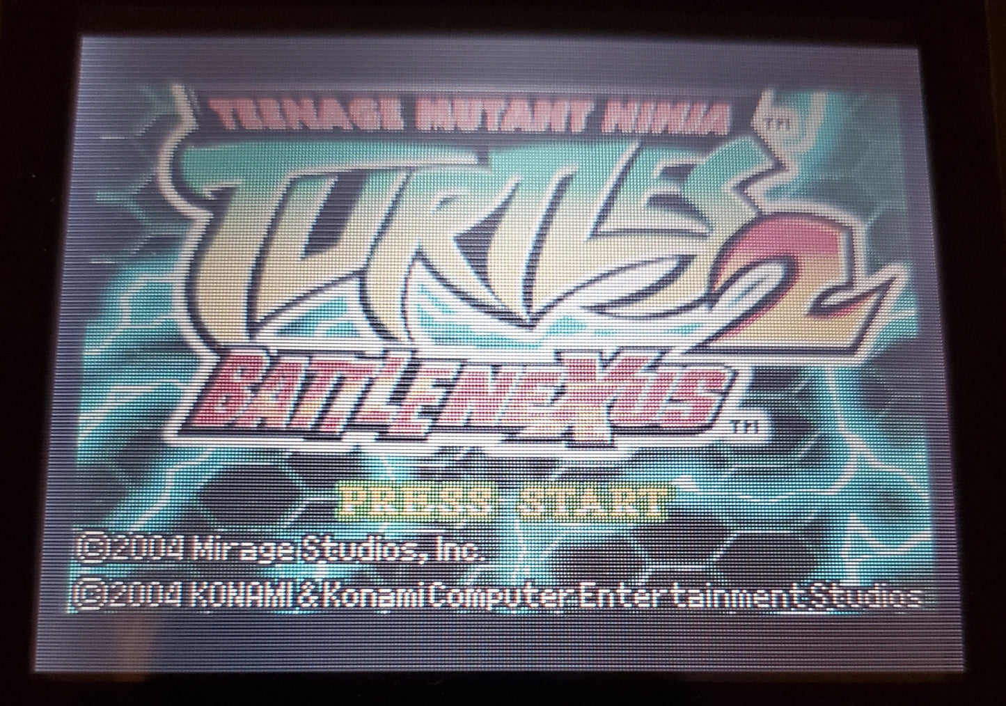 TMNT 2 Battle Nexus GBA Nintendo Video Game Boy Advance Ninja Turtles