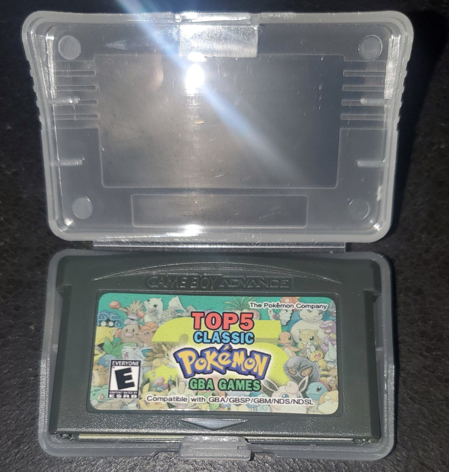 Pokemon 5 in 1 GBA Video Game Cartridge GameBoy Advance