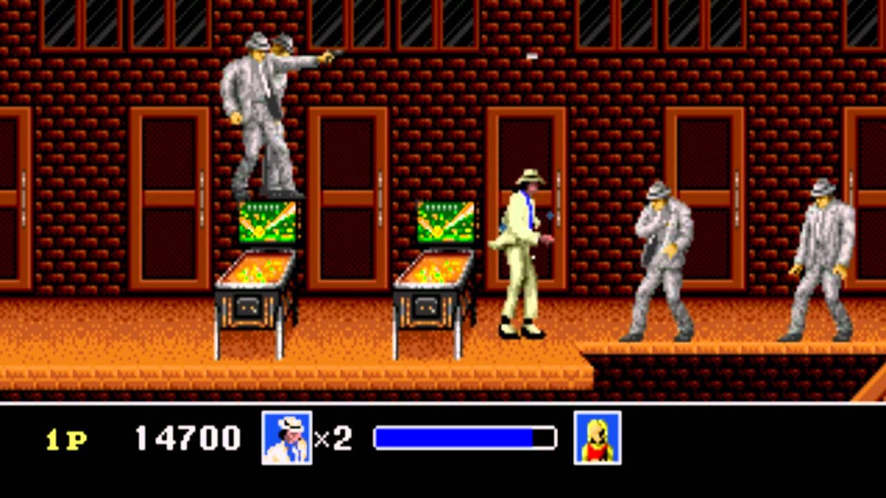 Michael Jackson's Moonwalker Sega Genesis Mega Drive Video Game