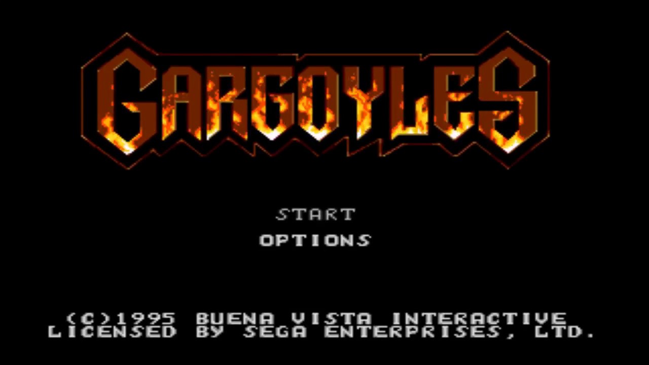 Gargoyles Sega Genesis Mega Drive Video Game Cartridge