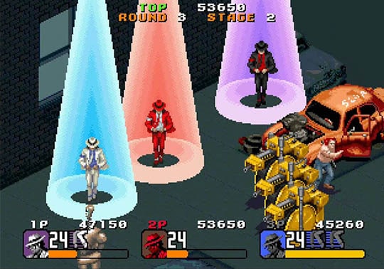 Michael Jackson's Moonwalker Sega Genesis Mega Drive Video Game