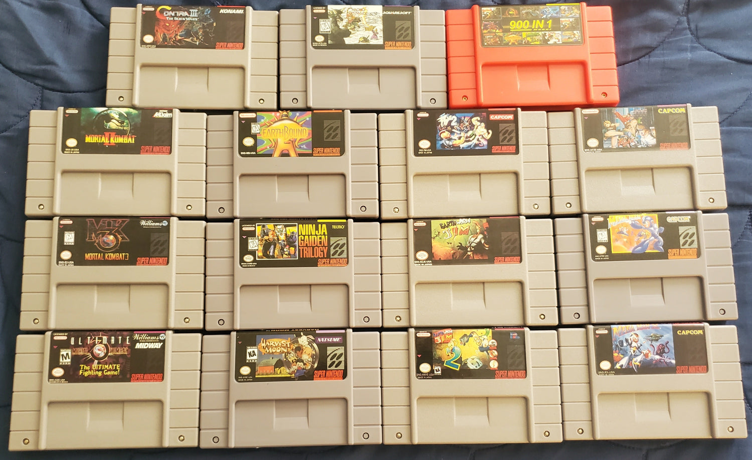 SNES Super Nintendo Video Games
