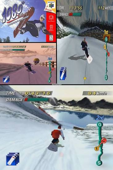 1080 Snowboarding N64 Nintendo 64 Video Game Cartridge 1998