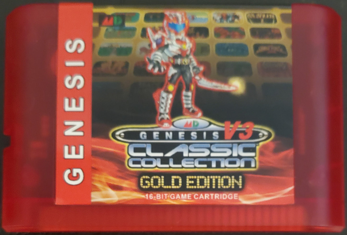 Sega Genesis Mega Drive Video Game Cartridges