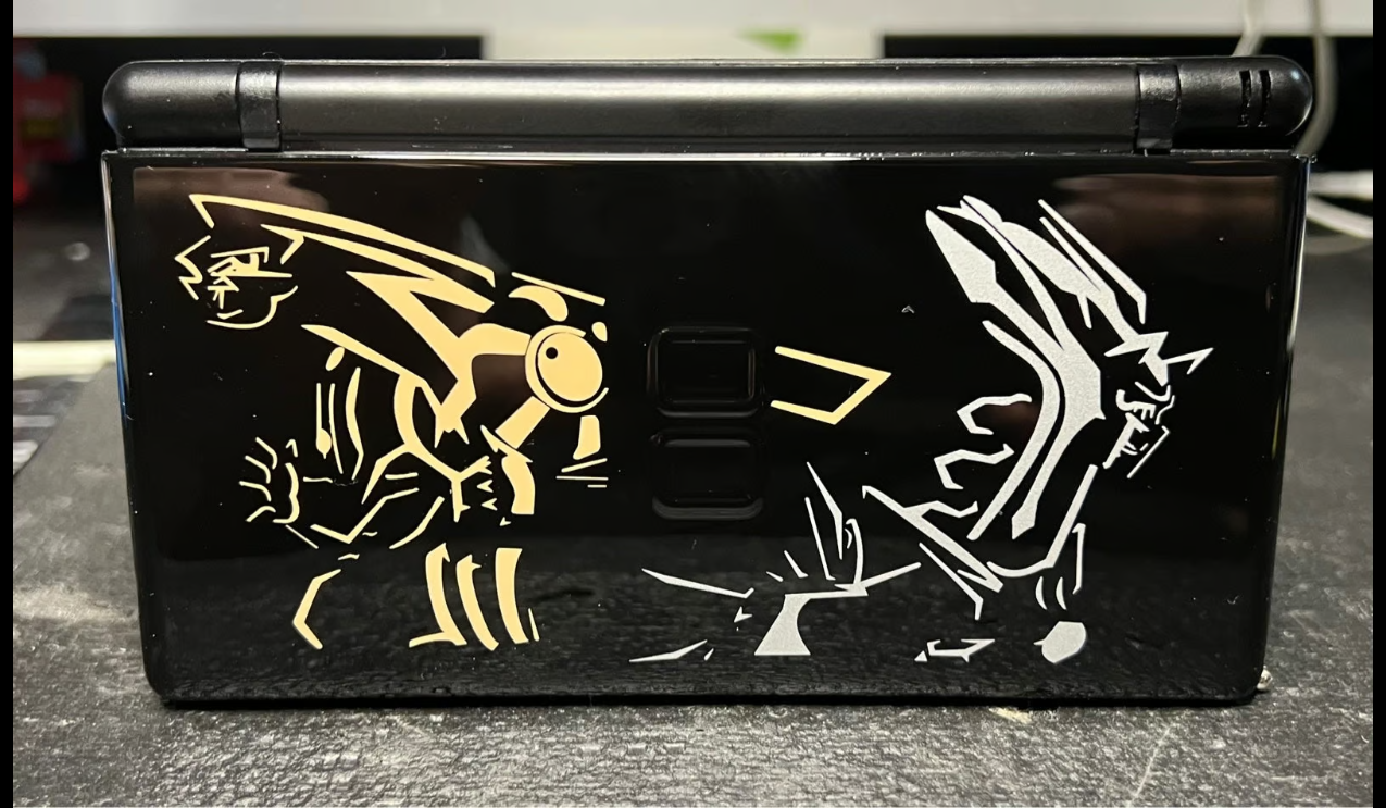 Nintendo DS Lite Console Pokemon Dialga & Palkia NDS, DSL, DSi, and GBA