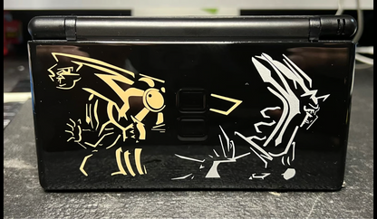 Nintendo DS Lite Console Pokemon Dialga & Palkia NDS, DSL, DSi, and GBA