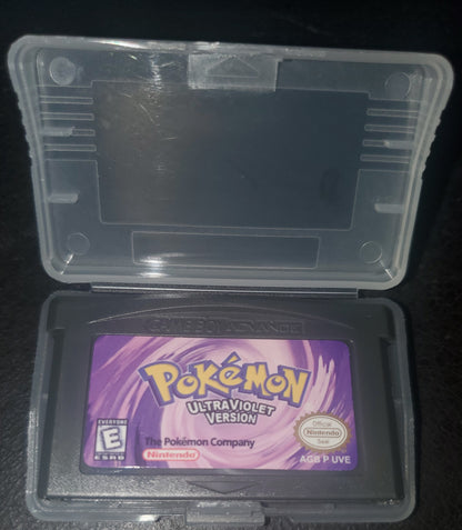 Pokemon UltraViolet GBA ROM Hack Video Game Custom Gameboy Advance