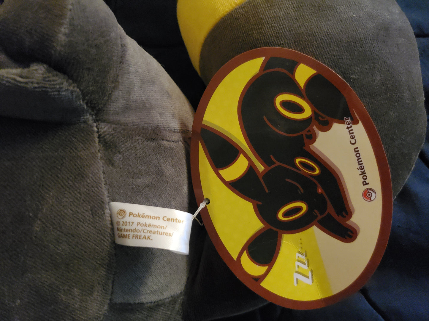 Pokemon Center Umbreon Sleeper Plush Eeveelutions Plush Rare Authentic