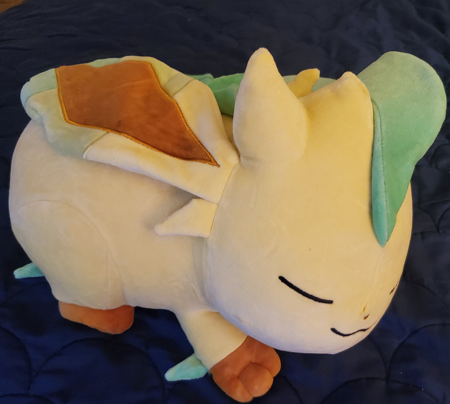 Pokemon Center Leafeon Sleeper Plush Eeveelutions Plush Rare Authentic