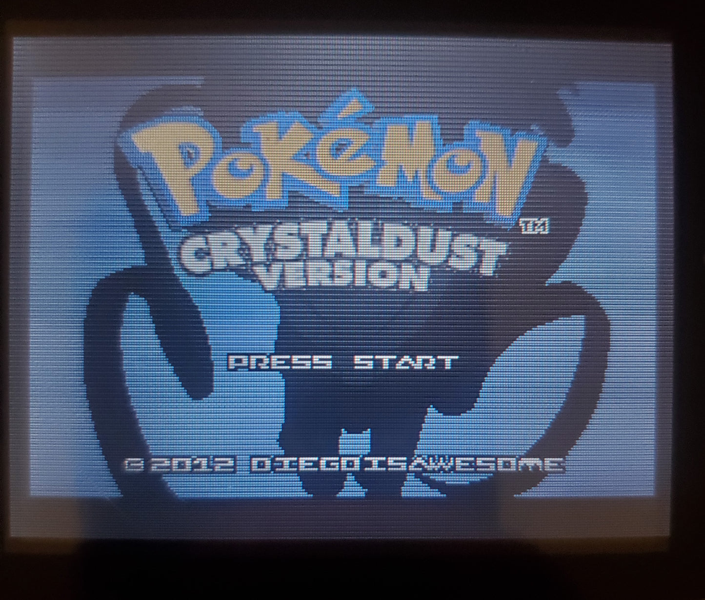 Pokemon CrystalDust GBA ROM Hack Video Game Boy Advance