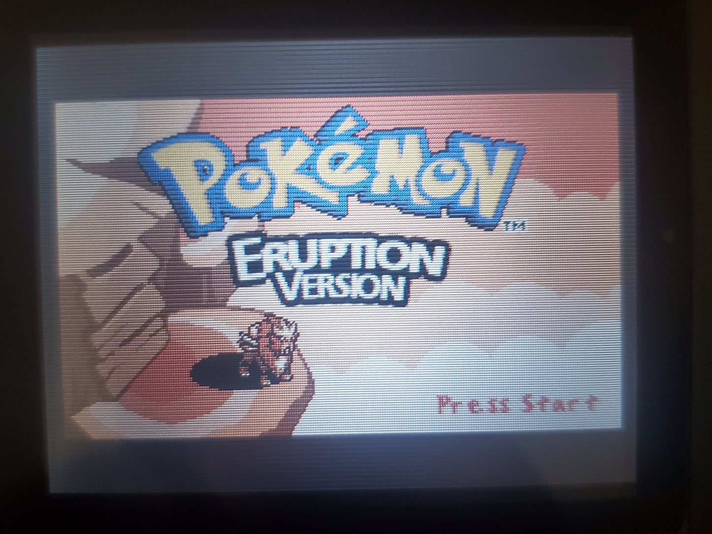 Pokemon Eruption GBA ROM Hack Video Game Custom Gameboy Advance