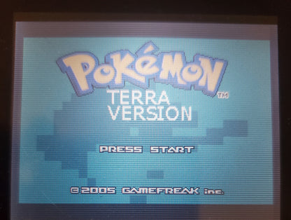 Pokemon Terra Ruby GBA ROM Hack Video Game Custom Gameboy Advance