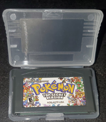 Pokemon Top Secret GBA ROM Hack Video Game Custom Gameboy Advance