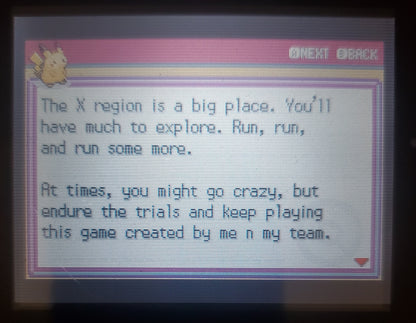 Pokemon Top Secret GBA ROM Hack Video Game Custom Gameboy Advance