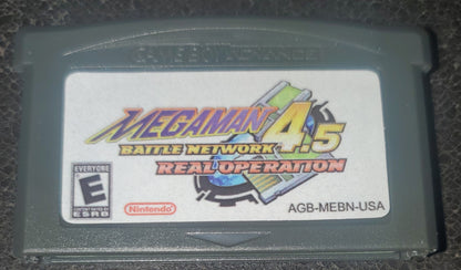 Mega Man Battle Network 4.5 Real Operation GBA Video Game Boy Advance