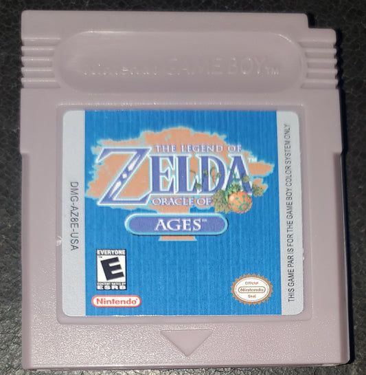 Legend of Zelda Oracle of Ages GBC Video Game Boy Color