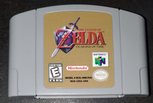 Legend of Zelda Ocarina of Time N64 Nintendo 64 Video Game Cartridge