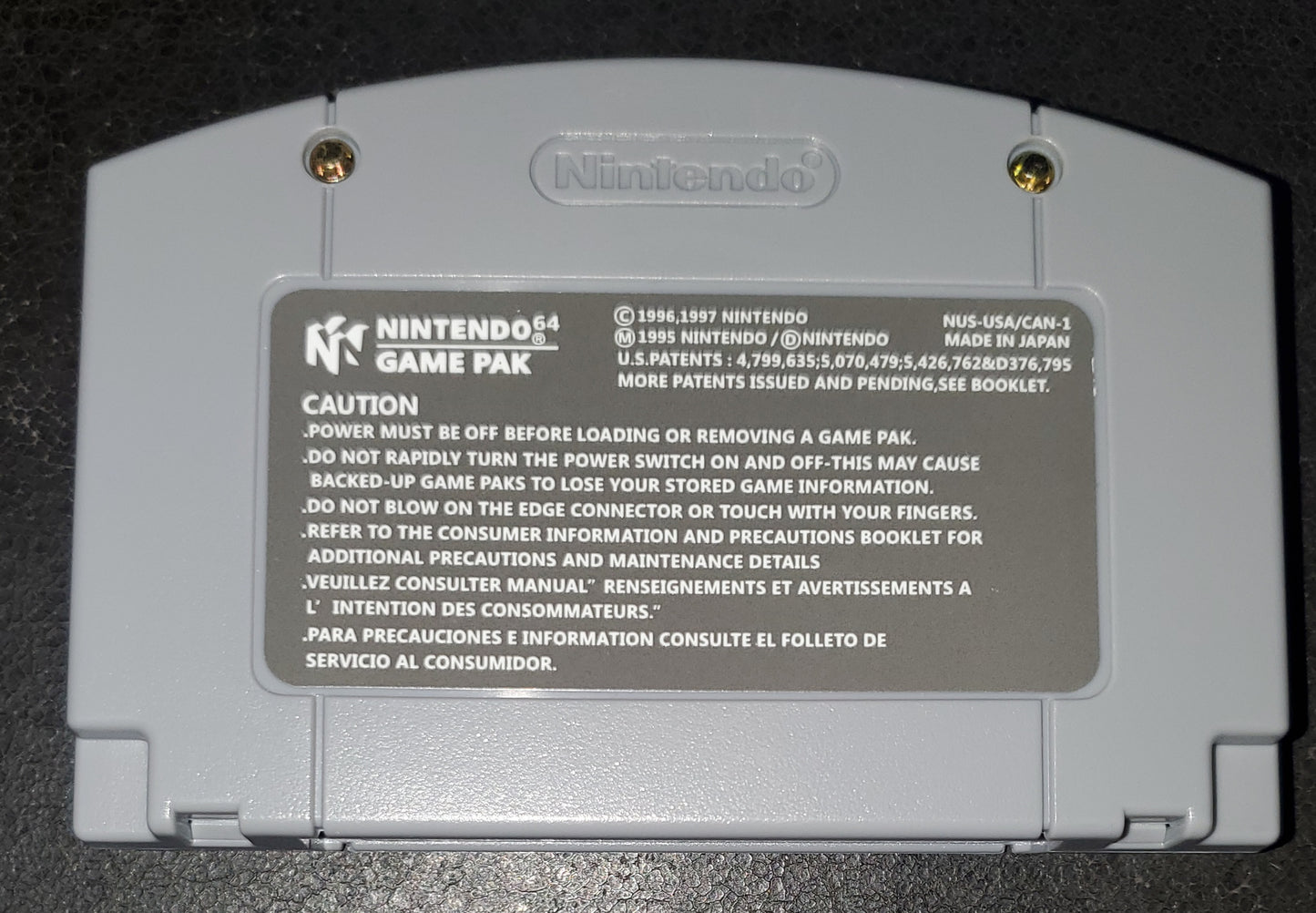 Legend of Zelda Ocarina of Time N64 Nintendo 64 Video Game Cartridge