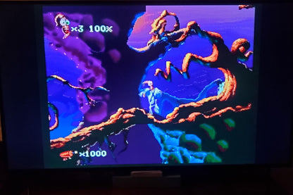 Eathworm Jim 2 SNES Video Game Cartridge Super Nintendo