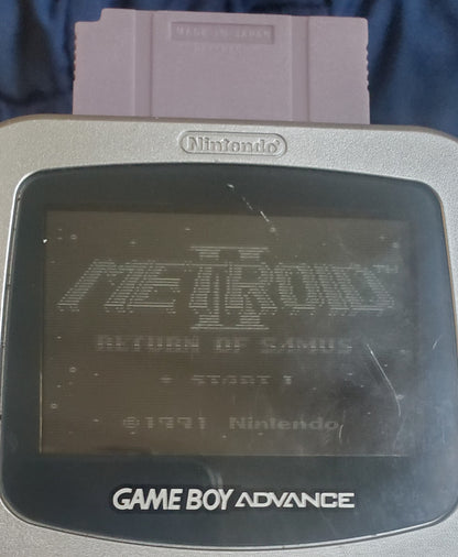 Metroid 2 DX The Return of Samus GBC Video Game Catridge Gameboy Color