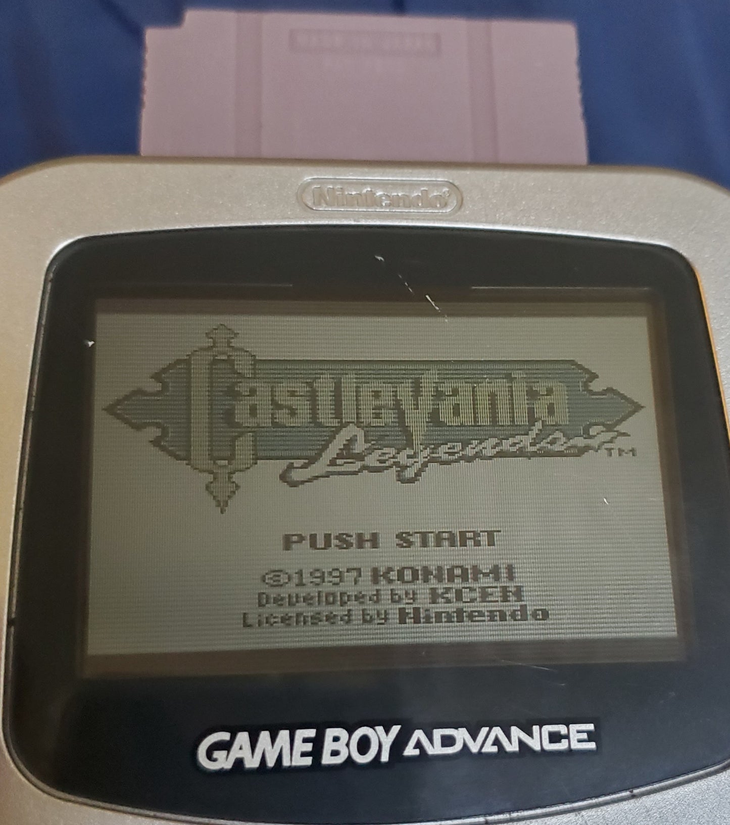 Castlevania Legends GB Video Game Catridge Gameboy 1987