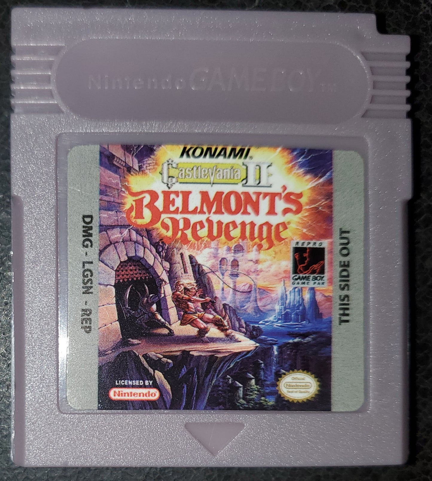 Castlevania 2 Belmont's Revenge GB Video Game Catridge Gameboy 1991