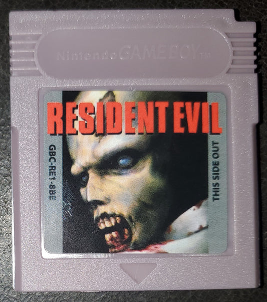 Resident Evil GBC Video Game Catridge Gameboy Color