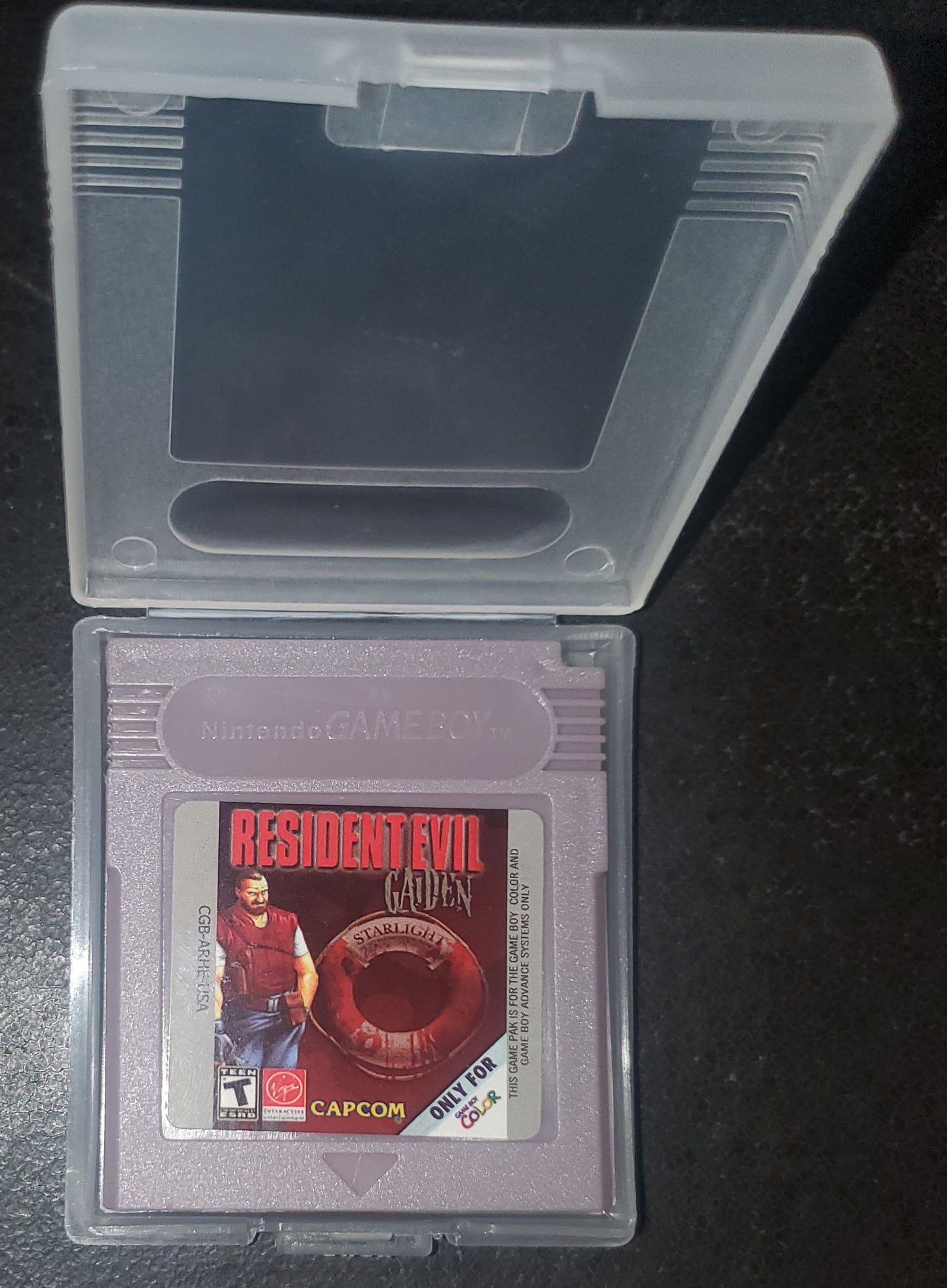 Resident Evil Gaiden GBC Video Game Catridge Gameboy Color 2001
