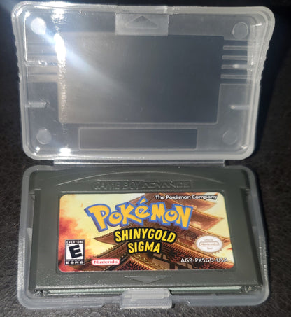 Pokemon ShinyGold Sigma GBA Video Game ROM Game Boy Advance