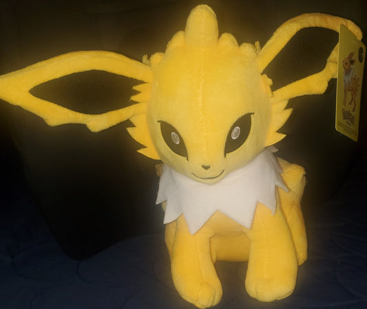 Pokemon Jolteon Plush Soft Stuffed Doll Toys Cute Kids Toy 27 CM