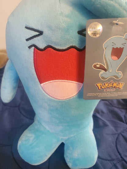 Pokemon Wobbuffet Plush Soft Stuffed Doll Toys Cute 25 CM Kids