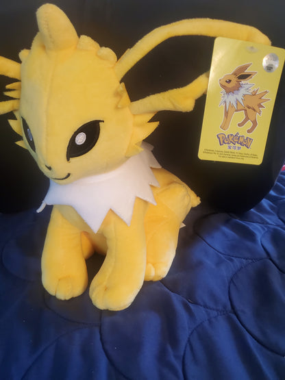 Pokemon Jolteon Plush Soft Stuffed Doll Toys Cute Kids Toy 27 CM