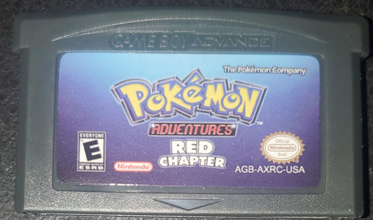 Pokemon Adventures Red Chapter GBA ROM Hack Video Game Boy Advance