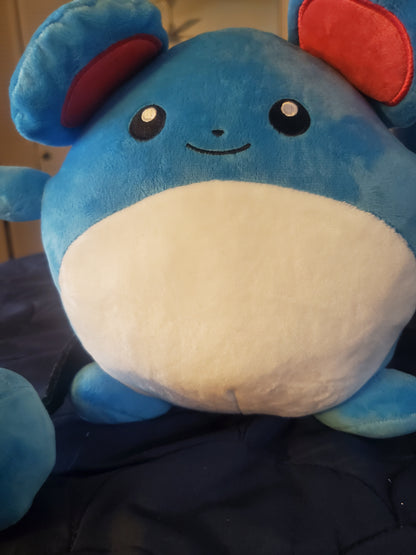 Pokemon Marril Plush Soft Stuffed Doll Toys Cute 10 Inch Kids