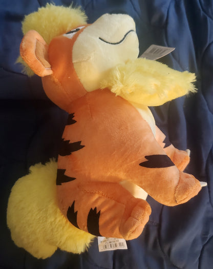 Pokemon Growlithe Plush Soft Stuffed Doll Toys Cute 28 CM Kids