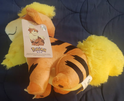 Pokemon Growlithe Plush Soft Stuffed Doll Toys Cute 28 CM Kids