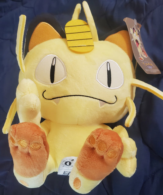 Pokemon Meowth Plush Soft Stuffed Doll Toys Cute 18 CM Kids