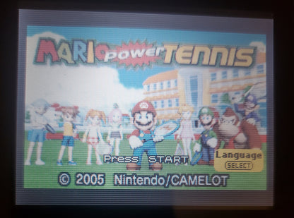 Mario Power Tennis GBA Video Game Cartridge Game Boy Advance 2005 EUR